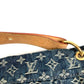 LOUIS VUITTON M40493 モノグラムデニム デイリーGM デイリー GM カバン 肩掛け トートバッグ ショルダーバッグ モノグラムデニムキャンバス レディース ブルー