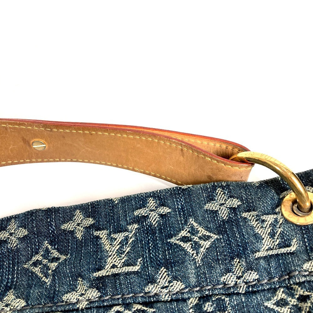 LOUIS VUITTON M40493 モノグラムデニム デイリーGM デイリー GM カバン 肩掛け トートバッグ ショルダーバッグ モノグラムデニムキャンバス レディース ブルー