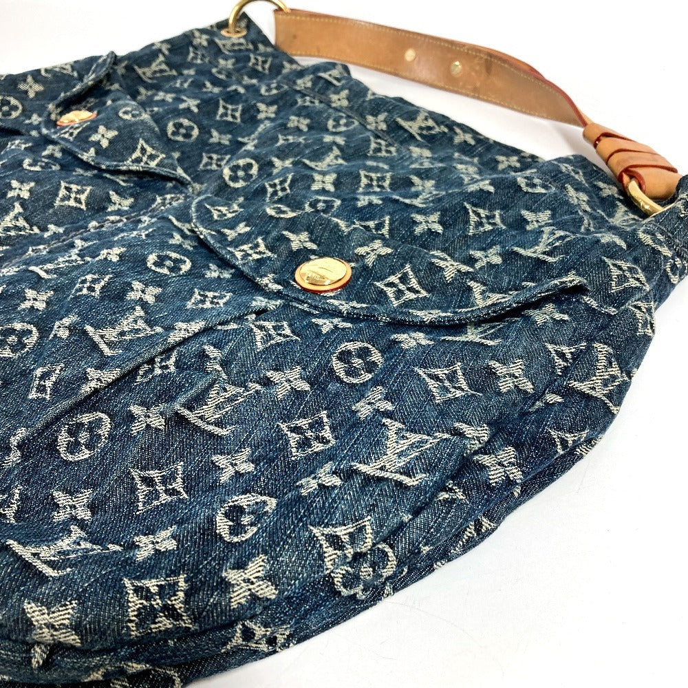 LOUIS VUITTON M40493 モノグラムデニム デイリーGM デイリー GM カバン 肩掛け トートバッグ ショルダーバッグ モノグラムデニムキャンバス レディース ブルー