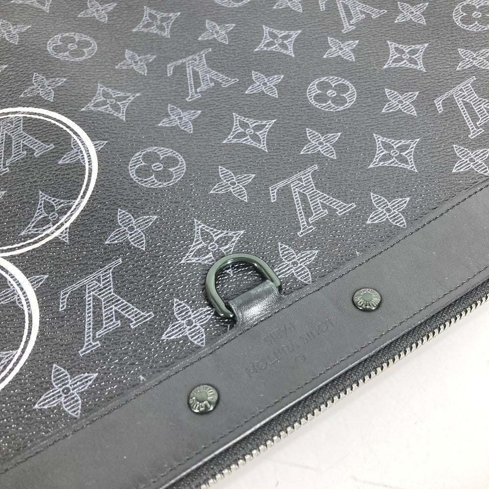 LOUIS VUITTON M62904 モノグラムエクリプス ポップストア限定 ポシェットアポロ ヴィヴィエンヌ カバン セカンドバッグ ポーチ クラッチバッグ モノグラムエクリプスキャンバス ユニセックス ブラック