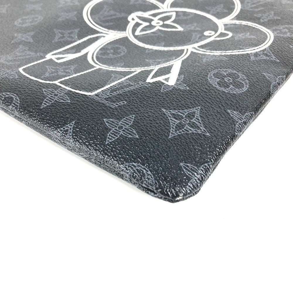 LOUIS VUITTON M62904 モノグラムエクリプス ポップストア限定 ポシェットアポロ ヴィヴィエンヌ カバン セカンドバッグ ポーチ クラッチバッグ モノグラムエクリプスキャンバス ユニセックス ブラック