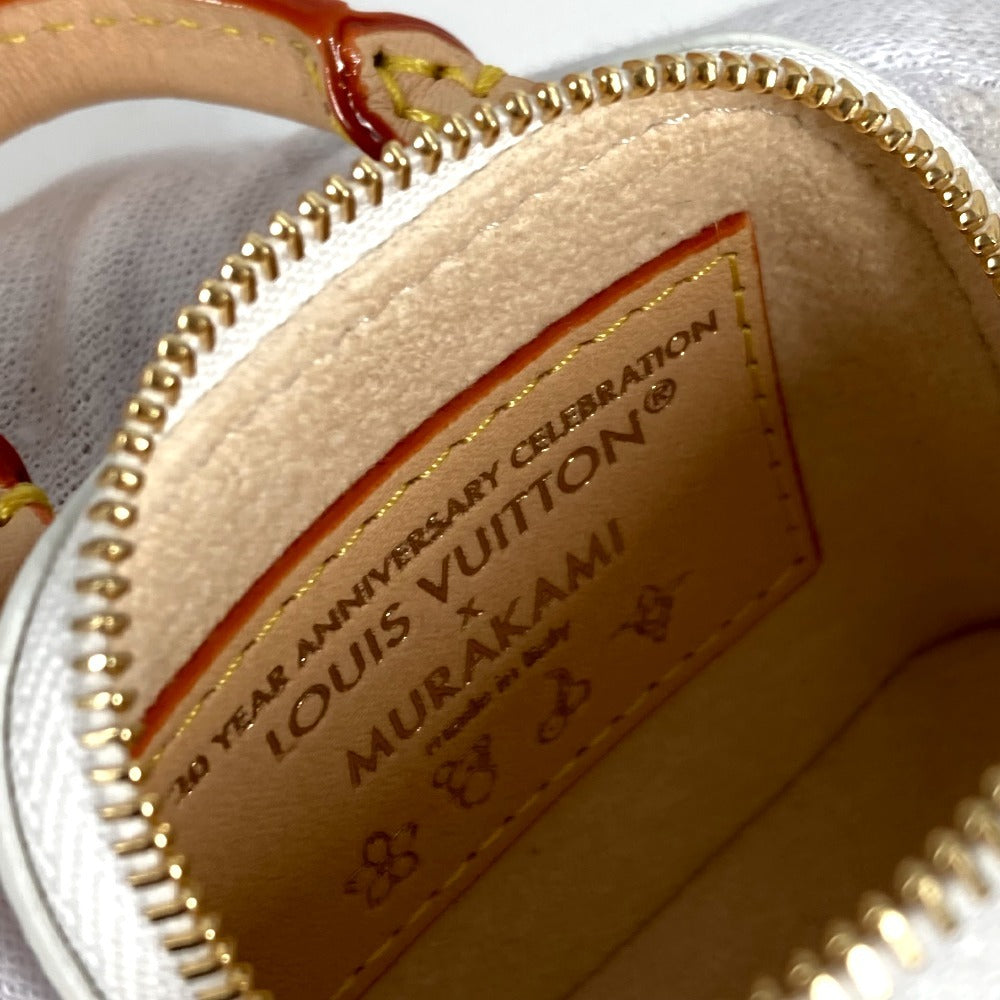 LOUIS VUITTON M02458 LV × TM 村上隆 モノグラムマルチカラー バッグチャームマイクロアルマ バッグチャーム キーホルダー モノグラムマルチカラーキャンバス ユニセックス ホワイト