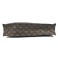 LOUIS VUITTON M51140 Monogram Sac Plat Tote Bag Vertical Tote Hand Bag MonogramCanvas Brown Used