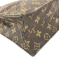 LOUIS VUITTON M51140 Monogram Sac Plat Tote Bag Vertical Tote Hand Bag MonogramCanvas Brown Used