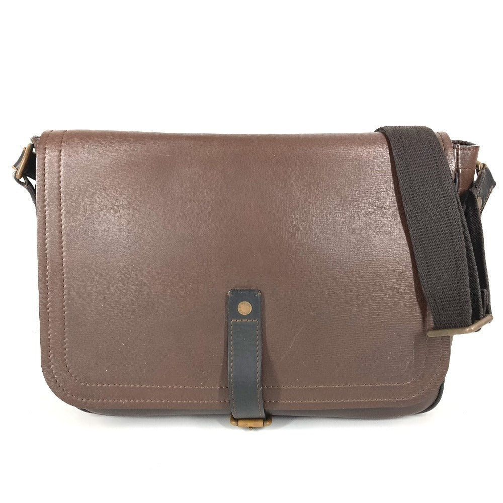 LOUIS VUITTON M92994 ユタ オハマ カバン メッセンジャーバッグ フラップ ショルダーバッグ ユタレザー メンズ カフェ ブラウン