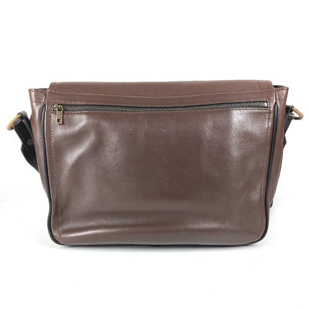 LOUIS VUITTON M92994 ユタ オハマ カバン メッセンジャーバッグ フラップ ショルダーバッグ ユタレザー メンズ カフェ ブラウン