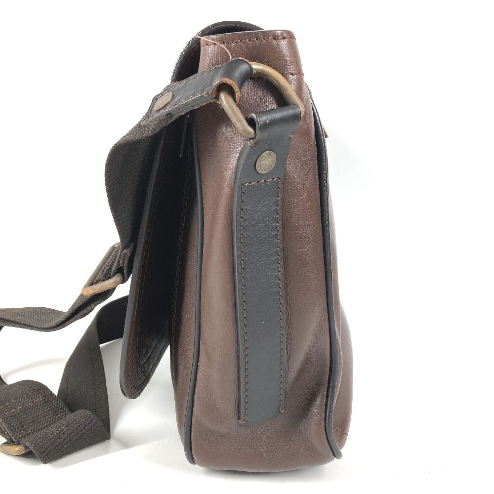 LOUIS VUITTON M92994 ユタ オハマ カバン メッセンジャーバッグ フラップ ショルダーバッグ ユタレザー メンズ カフェ ブラウン