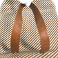 HERMES Amedabadiago PM Women's Leather Polyester Tote Bag (Vertical Tote) Hand Bag Leather/Canvas Brown Used