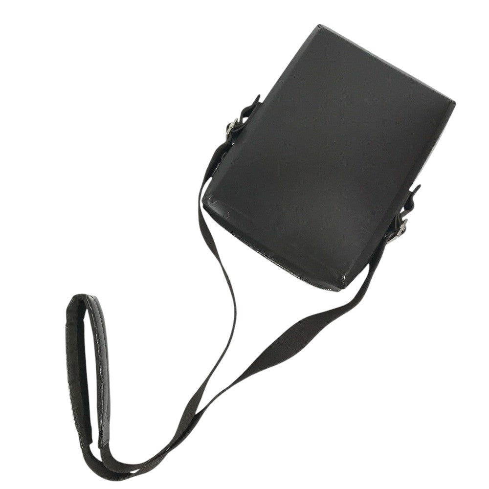 LOUIS VUITTON M46520 Monogram glasses Bobby Pochette Crossbody Shoulder Bag Monogram Glace Leather Cafe Brown Used