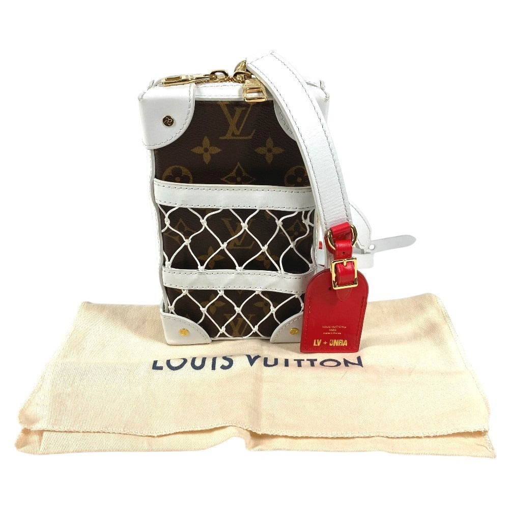 LOUIS VUITTON M80102 LV × NBA ソフトトランクフォーンボックス 斜め掛け カバン ポシェット ショルダーバッグ モノグラムキャンバス ユニセックス ブラウン