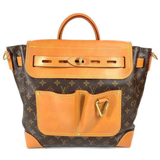 LOUIS VUITTON M11534 モノグラムダスト スティーマー30 スティーマー 30 カバン トートバッグ 3WAYバッグ ショルダーバッグ ハンドバッグ リュックサック モノグラムキャンバス ユニセックス ブラウン
