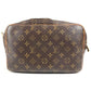 LOUIS VUITTON M45254 モノグラム リポーターPM リポーター PM 斜め掛け カバン ショルダーバッグ モノグラムキャンバス ユニセックス ブラウン