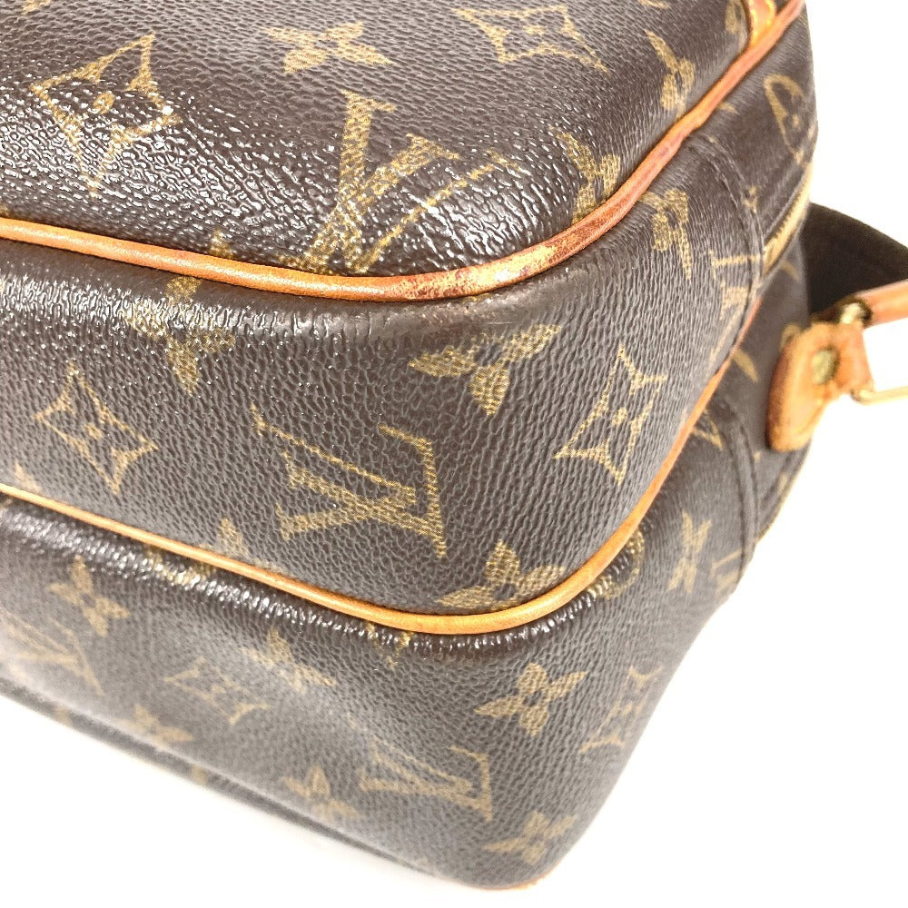 LOUIS VUITTON M45254 モノグラム リポーターPM リポーター PM 斜め掛け カバン ショルダーバッグ モノグラムキャンバス ユニセックス ブラウン