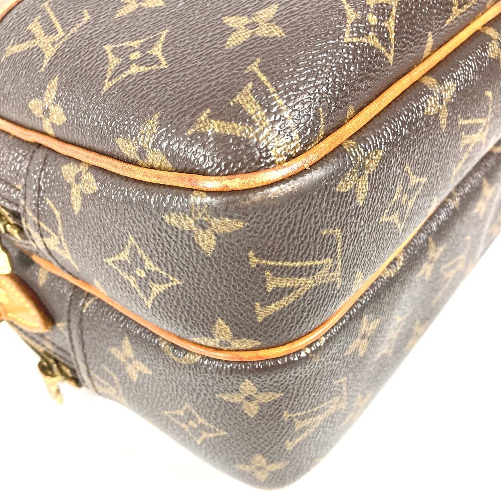 LOUIS VUITTON M45254 モノグラム リポーターPM リポーター PM 斜め掛け カバン ショルダーバッグ モノグラムキャンバス ユニセックス ブラウン