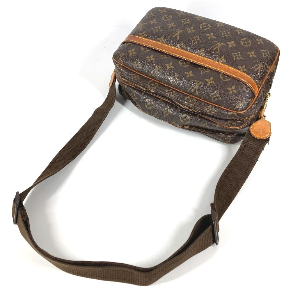 LOUIS VUITTON M45254 モノグラム リポーターPM リポーター PM 斜め掛け カバン ショルダーバッグ モノグラムキャンバス ユニセックス ブラウン