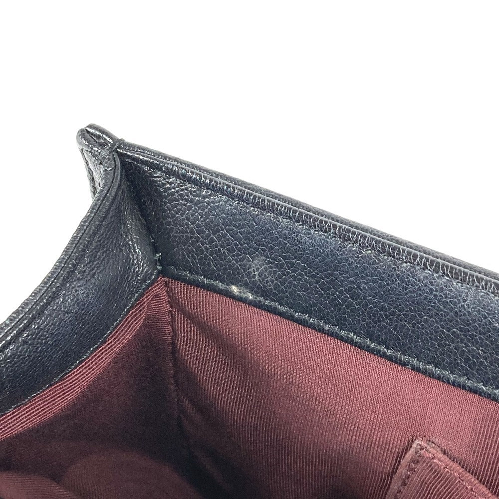 CHANEL A92193 マトラッセ キルティング ボーイシャネル ラージ 28 カバン Wチェーンバッグ カバン フラップ ショルダーバッグ キャビアスキン ユニセックス ブラック