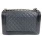 CHANEL A92193 マトラッセ キルティング ボーイシャネル ラージ 28 カバン Wチェーンバッグ カバン フラップ ショルダーバッグ キャビアスキン ユニセックス ブラック