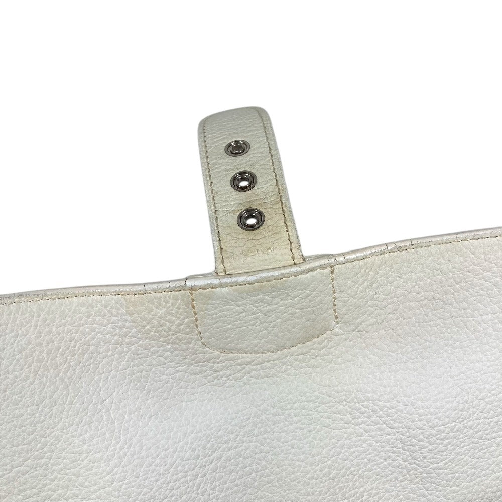 HERMES サックアデペッシュ 38 サックアデペッシュ38 トートバッグ 肩掛け ハンドバッグ ビジネスバッグ レザー ユニセックス ホワイト