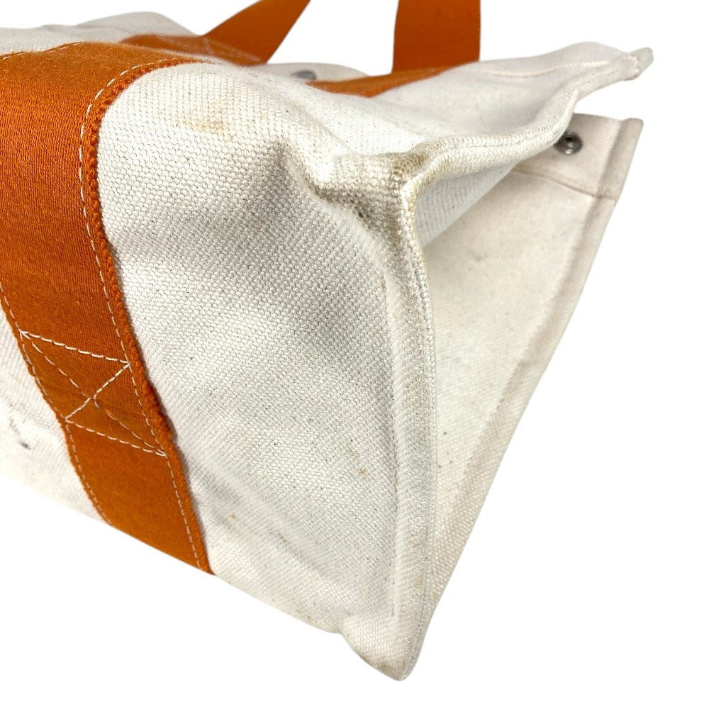 HERMES ボラボラPM ボラボラ PM カバン トートバッグ ハンドバッグ キャンバス ユニセックス オレンジ