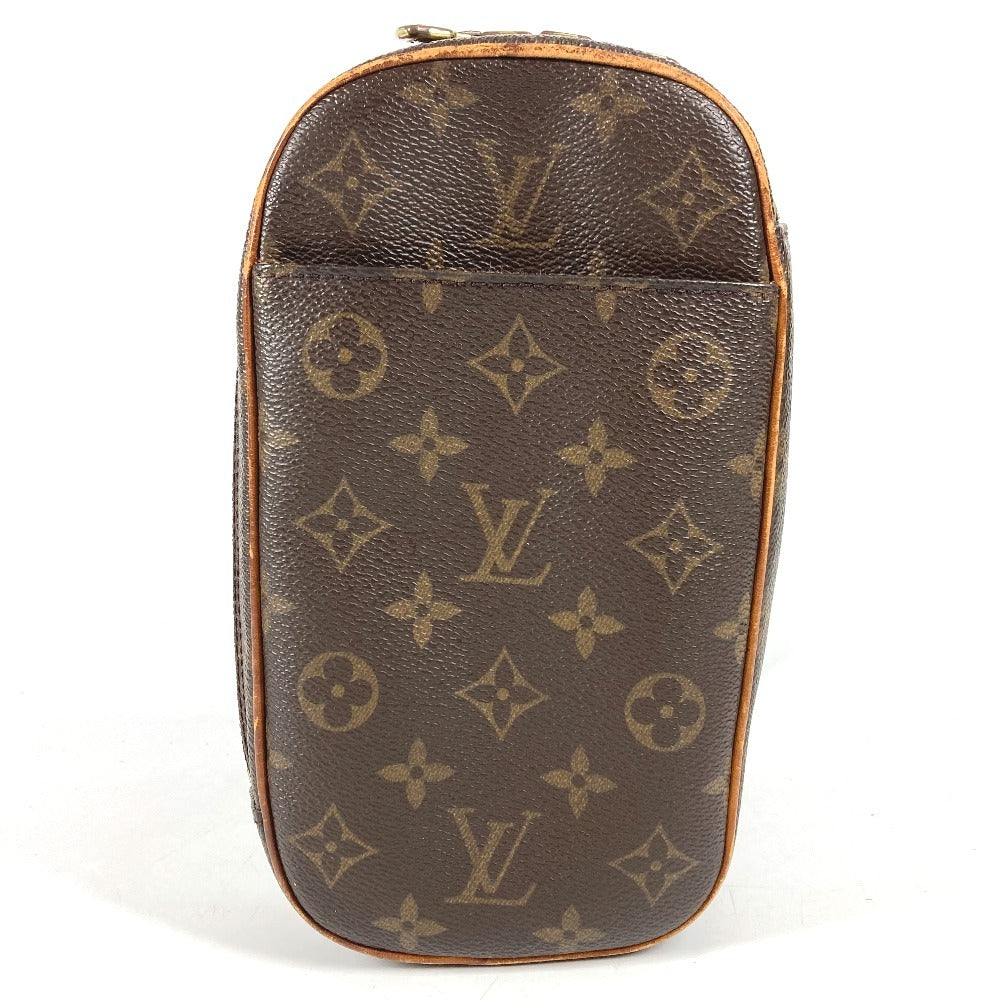 LOUIS VUITTON M51870 モノグラム ポシェット ガンジュ ポシェットガンジュ カバン ショルダーバッグ クロス ボディバッグ スリングバッグ ボディバッグ モノグラムキャンバス ユニセックス ブラウン