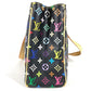 LOUIS VUITTON M40095 モノグラムマルチカラー オーレリアMM オーレリア MM カバン トートバッグ 肩掛け ショルダーバッグ モノグラムマルチカラーキャンバス ユニセックス ブラック