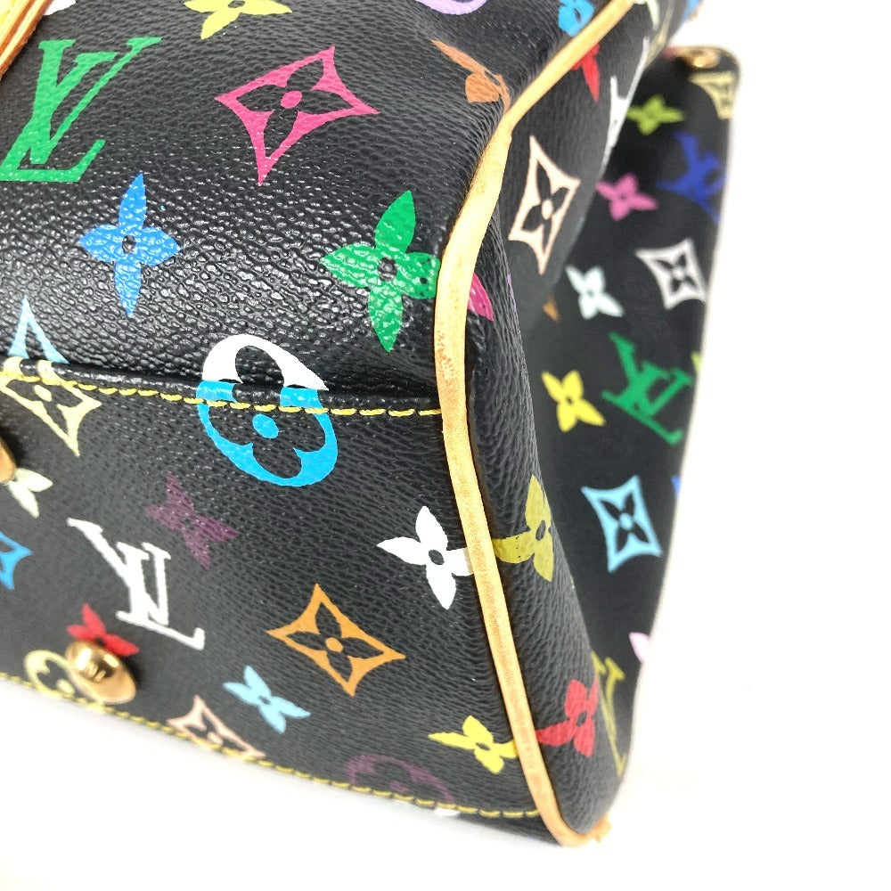 LOUIS VUITTON M40095 モノグラムマルチカラー オーレリアMM オーレリア MM カバン トートバッグ 肩掛け ショルダーバッグ モノグラムマルチカラーキャンバス ユニセックス ブラック