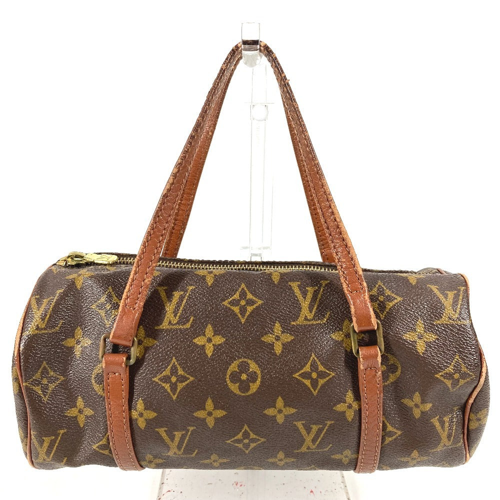 LOUIS VUITTON M51386 モノグラム 旧型 パピヨン26 カバン ショルダーバッグ 肩掛け 筒形バッグ ハンドバッグ モノグラムキャンバス ユニセックス ブラウン