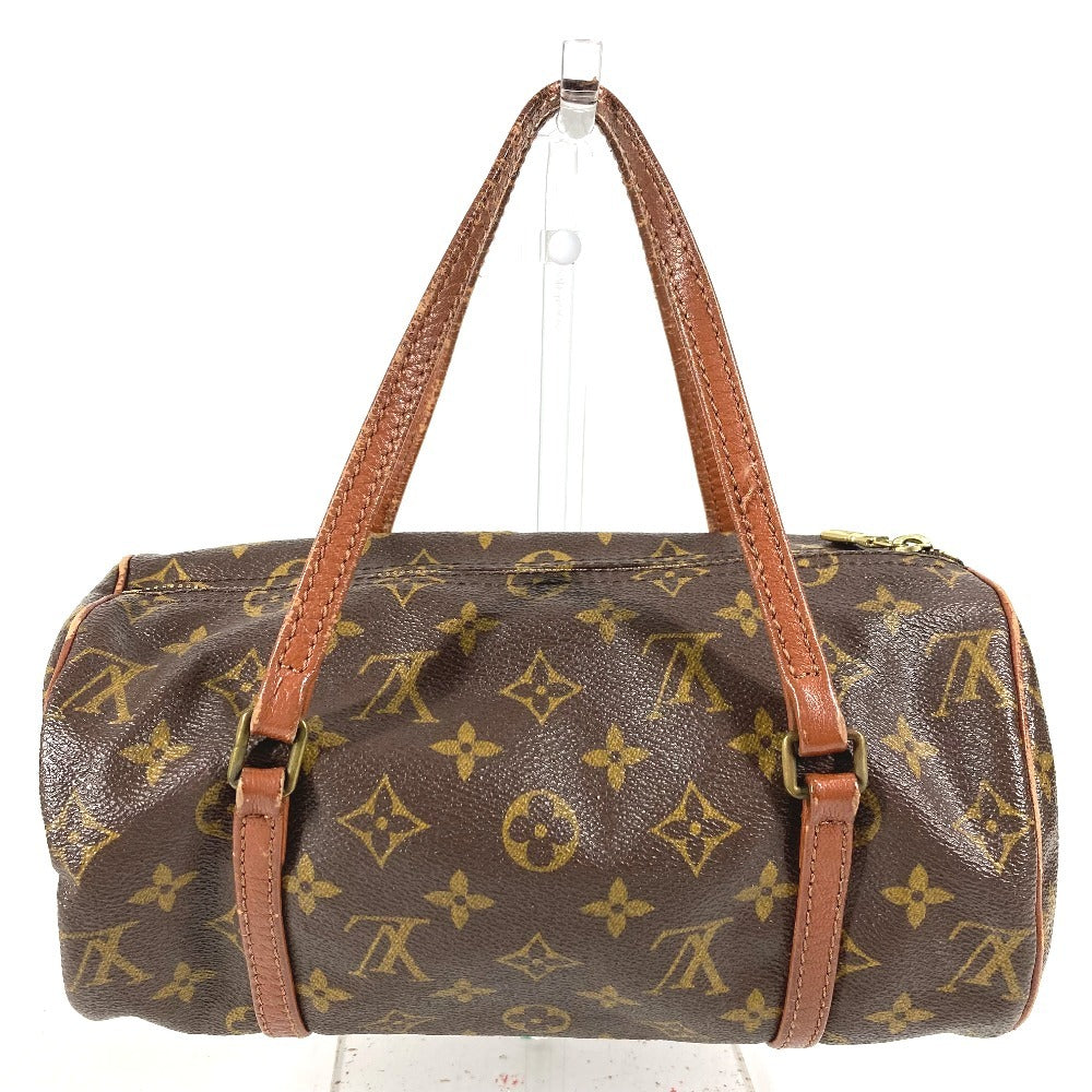 LOUIS VUITTON M51386 モノグラム 旧型 パピヨン26 カバン ショルダーバッグ 肩掛け 筒形バッグ ハンドバッグ モノグラムキャンバス ユニセックス ブラウン
