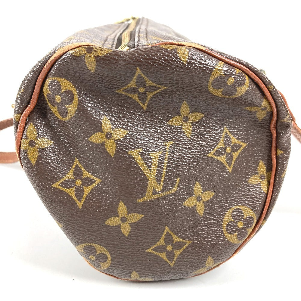 LOUIS VUITTON M51386 モノグラム 旧型 パピヨン26 カバン ショルダーバッグ 肩掛け 筒形バッグ ハンドバッグ モノグラムキャンバス ユニセックス ブラウン