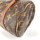 LOUIS VUITTON M51386 モノグラム 旧型 パピヨン26 カバン ショルダーバッグ 肩掛け 筒形バッグ ハンドバッグ モノグラムキャンバス ユニセックス ブラウン