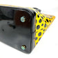 LOUIS VUITTON M91398 モノグラム ヴェルニ ドットインフィニティ 草間彌生 ロックイット MM ロックイットMM カバン トートバッグ ハンドバッグ パテントレザー ユニセックス イエロー