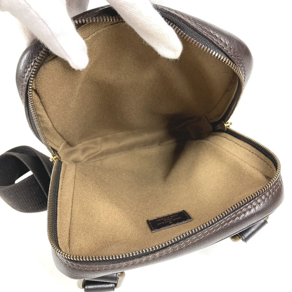 LOUIS VUITTON M92534 ユタ イロクワ カバン 斜め掛け ポシェット ショルダーバッグ ユタレザー ユニセックス カフェ ブラウン