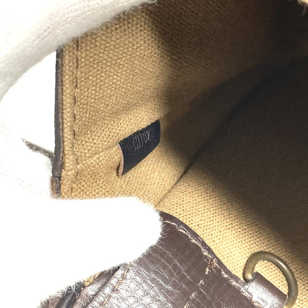 LOUIS VUITTON M92534 ユタ イロクワ カバン 斜め掛け ポシェット ショルダーバッグ ユタレザー ユニセックス カフェ ブラウン