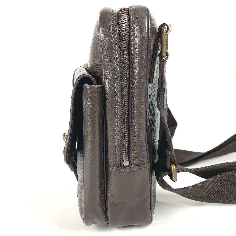 LOUIS VUITTON M92534 ユタ イロクワ カバン 斜め掛け ポシェット ショルダーバッグ ユタレザー ユニセックス カフェ ブラウン