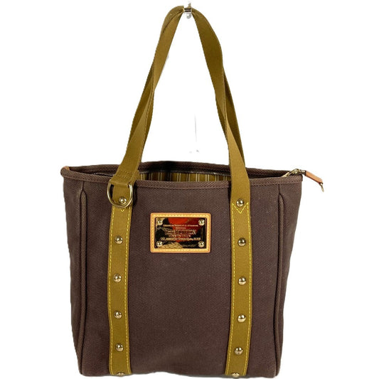 LOUIS VUITTON M40086 アンティグア カバ MM カバMM カバン トートバッグ 肩掛け ショルダーバッグ キャンバス ユニセックス ブラウン