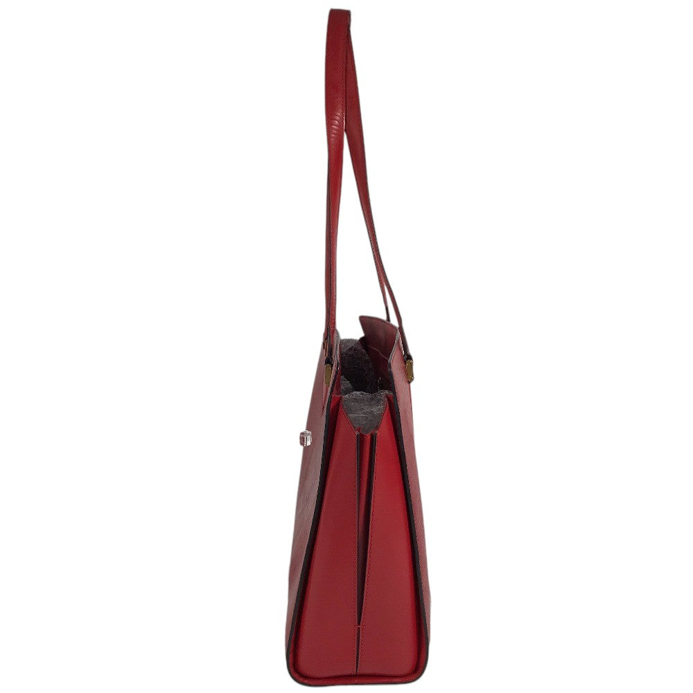 LOUIS VUITTON M52427 Epi Duplex Tote Bag Shoulder Bag Hand Bag Shoulder Bag Epi Leather Castilian red Red Used