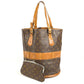 LOUIS VUITTON T42236 モノグラム がま口ポーチ付き バケットGM バケツ バケット GM USA アメリカ 限定 トートバッグ カバン ハンドバッグ モノグラムキャンバス レディース ブラウン