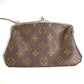 LOUIS VUITTON T42236 モノグラム がま口ポーチ付き バケットGM バケツ バケット GM USA アメリカ 限定 トートバッグ カバン ハンドバッグ モノグラムキャンバス レディース ブラウン