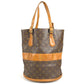 LOUIS VUITTON T42236 モノグラム がま口ポーチ付き バケットGM バケツ バケット GM USA アメリカ 限定 トートバッグ カバン ハンドバッグ モノグラムキャンバス レディース ブラウン