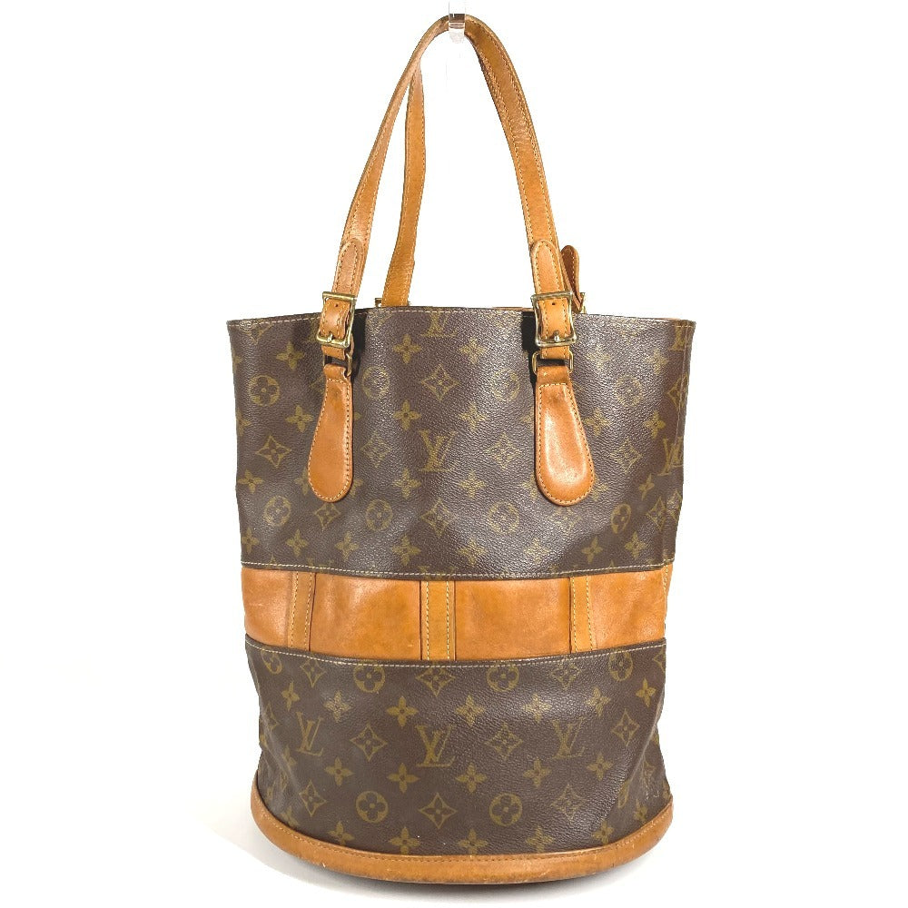 LOUIS VUITTON T42236 モノグラム がま口ポーチ付き バケットGM バケツ バケット GM USA アメリカ 限定 トートバッグ カバン ハンドバッグ モノグラムキャンバス レディース ブラウン