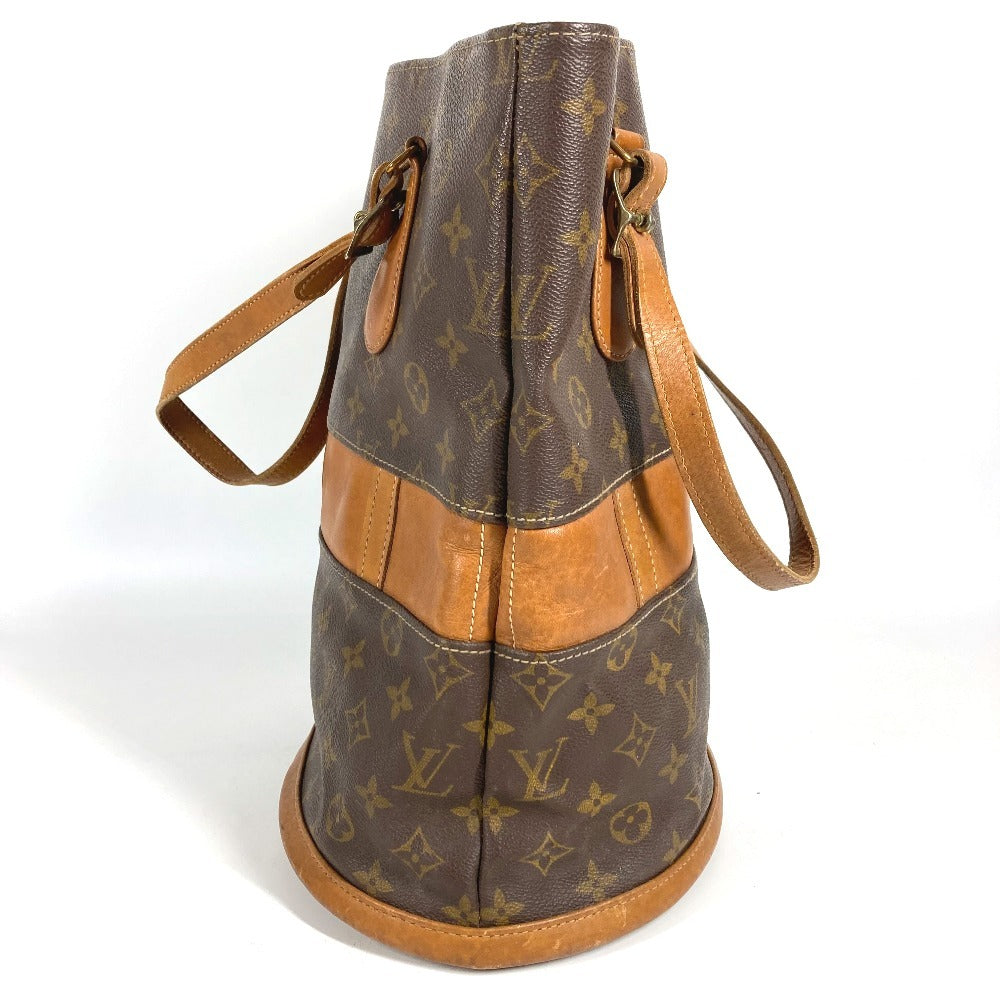 LOUIS VUITTON T42236 モノグラム がま口ポーチ付き バケットGM バケツ バケット GM USA アメリカ 限定 トートバッグ カバン ハンドバッグ モノグラムキャンバス レディース ブラウン