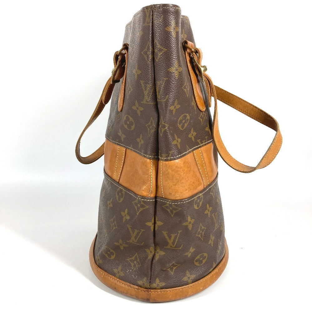 LOUIS VUITTON T42236 モノグラム がま口ポーチ付き バケットGM バケツ バケット GM USA アメリカ 限定 トートバッグ カバン ハンドバッグ モノグラムキャンバス レディース ブラウン