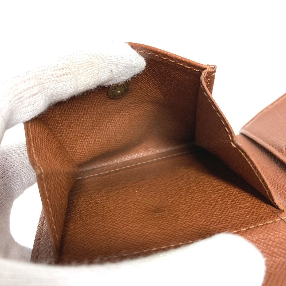 LOUIS VUITTON M61666 モノグラムパンダ ポルトビエカルトクレディモネ コンパクトウォレット 財布 2つ折り財布 モノグラムキャンバス ユニセックス ブラウン