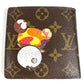 LOUIS VUITTON M61666 モノグラムパンダ ポルトビエカルトクレディモネ コンパクトウォレット 財布 2つ折り財布 モノグラムキャンバス ユニセックス ブラウン