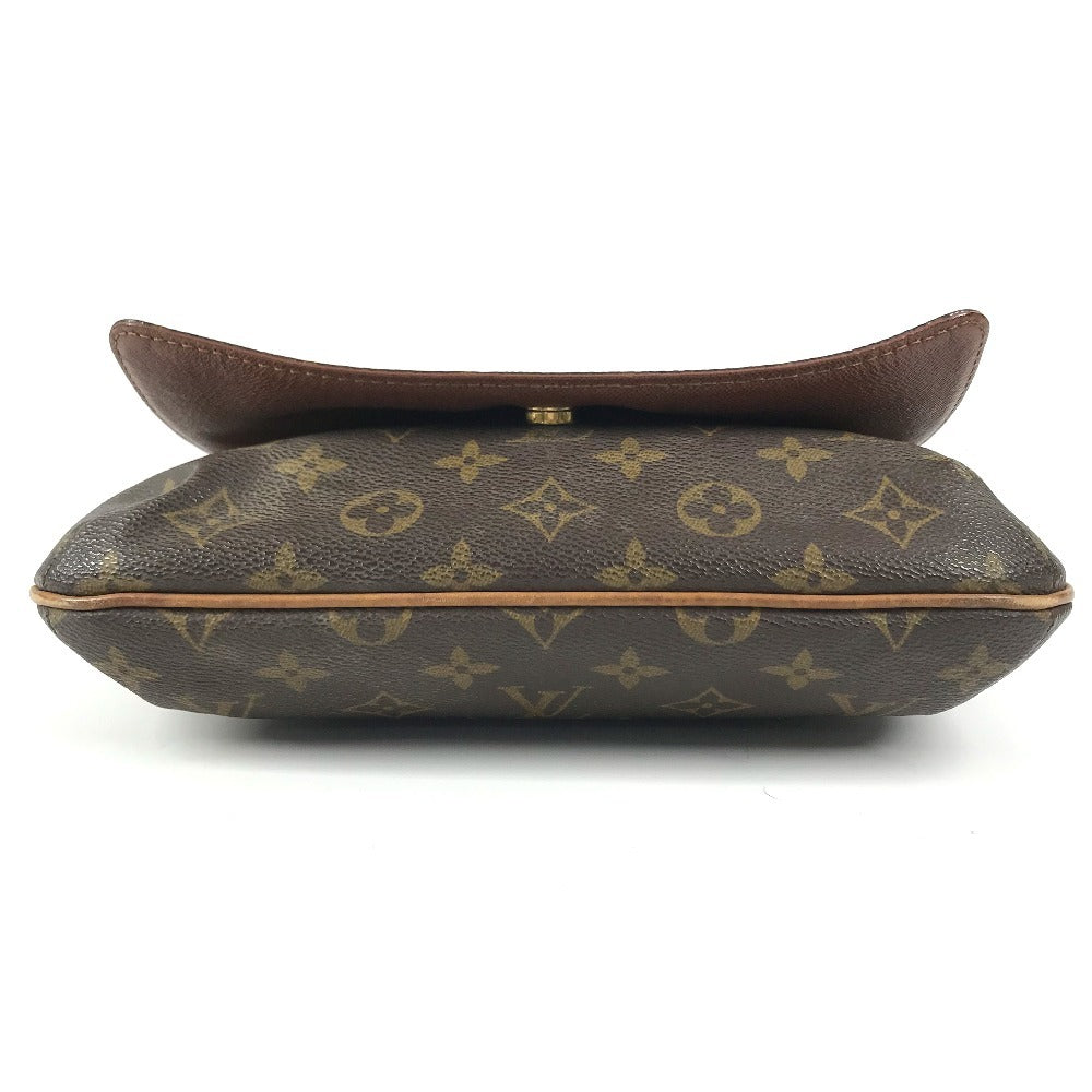 LOUIS VUITTON M51257 モノグラム ミュゼット タンゴ ミュゼットタンゴ カバン 肩掛け ショート フラップ ショルダーバッグ モノグラムキャンバス ユニセックス ブラウン
