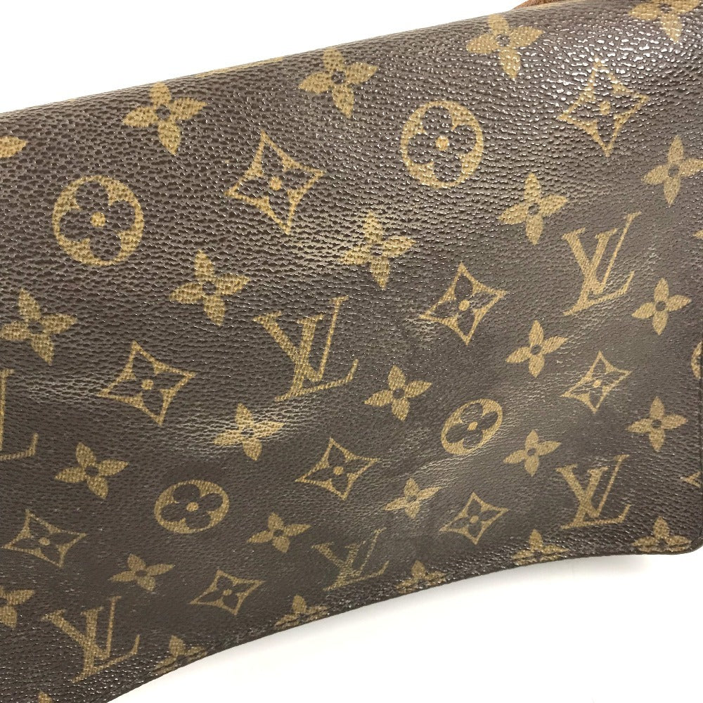 LOUIS VUITTON M51257 モノグラム ミュゼット タンゴ ミュゼットタンゴ カバン 肩掛け ショート フラップ ショルダーバッグ モノグラムキャンバス ユニセックス ブラウン