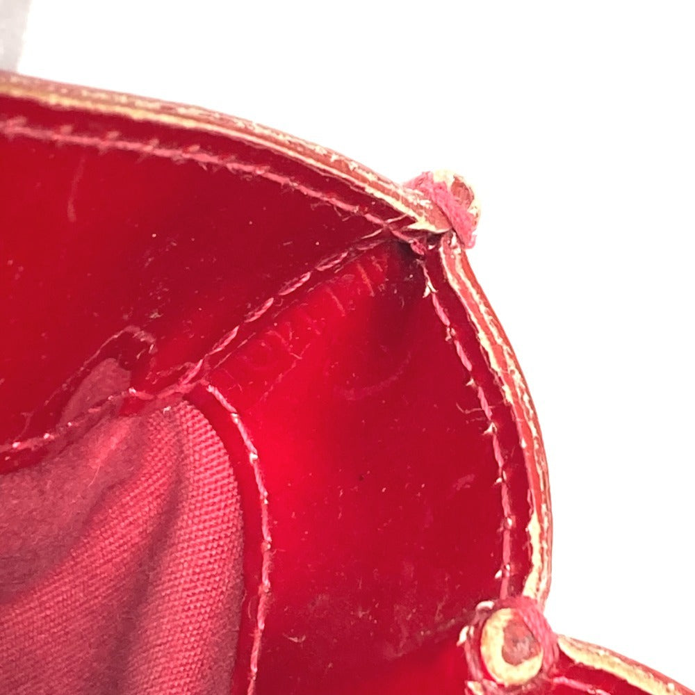 LOUIS VUITTON M93642 モノグラムヴェルニ ウィルシャーPM ウィルシャー PM カバン ハンドバッグ トートバッグ モノグラムヴェルニキャンバス レディース ポムダムール レッド