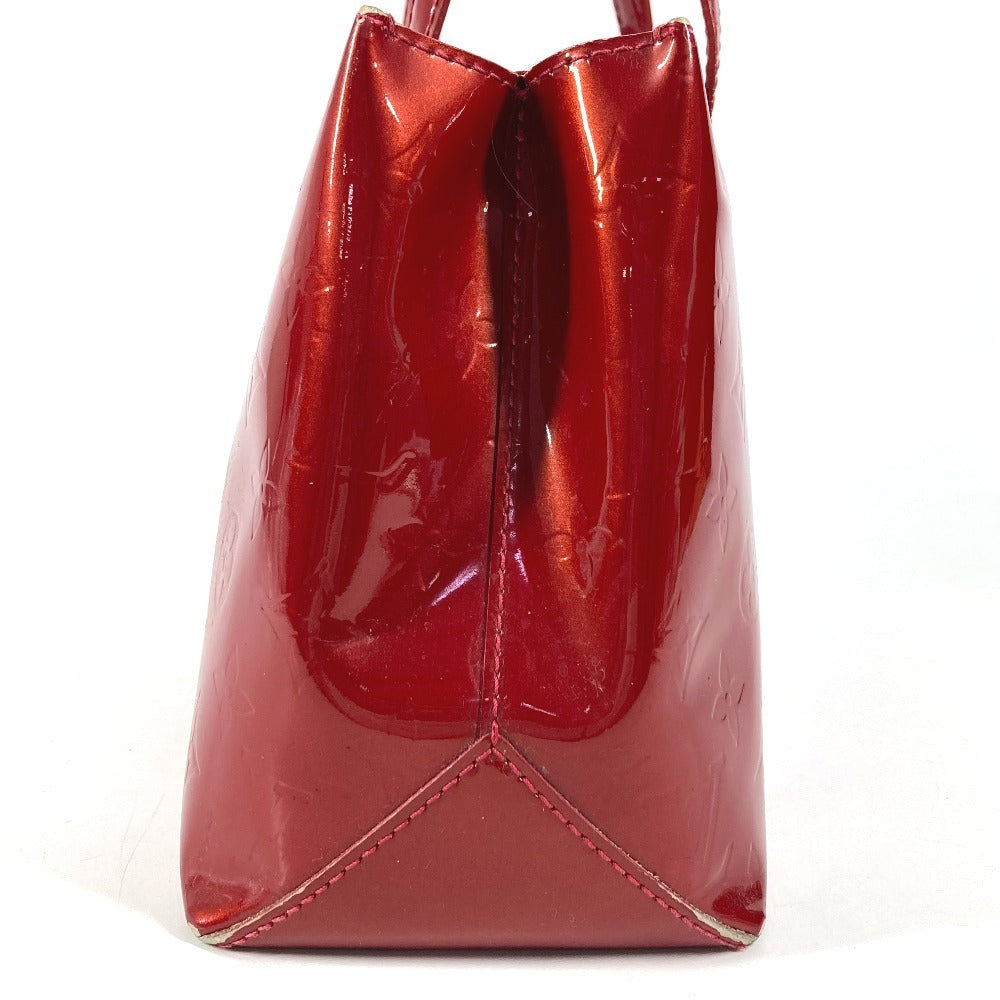 LOUIS VUITTON M93642 モノグラムヴェルニ ウィルシャーPM ウィルシャー PM カバン ハンドバッグ トートバッグ モノグラムヴェルニキャンバス レディース ポムダムール レッド