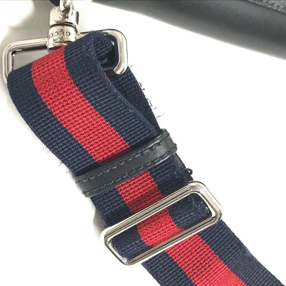 GUCCI 474137 GGスプリーム ロゴ クーリエ 斜め掛け カバン メッセンジャーバッグ ショルダーバッグ GGスプリームキャンバス ユニセックス ブラック