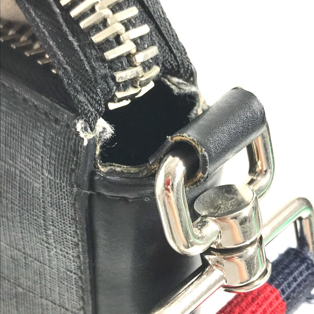 GUCCI 474137 GGスプリーム ロゴ クーリエ 斜め掛け カバン メッセンジャーバッグ ショルダーバッグ GGスプリームキャンバス ユニセックス ブラック